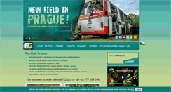 Desktop Screenshot of paintballgame.cz